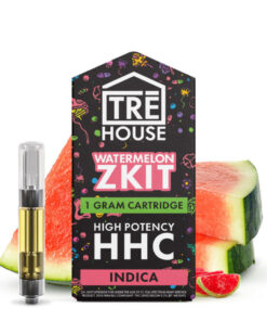 Shop Watermelon Zkit HHC Cartridge 1g for smooth vapor and sweet watermelon flavor. Premium HHC vape with balanced, relaxing effects.