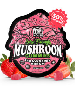 Strawberry Dream Magic Mushroom Gummies deliver a fruity chew with a smooth strawberry flavor, crafted for a premium candy-style experience.