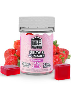 Shop Strawberry Delta 8 THC Gummies for smooth flavor and relaxing effects. Premium Delta 8 edibles with a sweet strawberry taste.